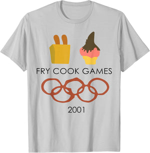 Fry Cook Games 2001 T-Shirt - T-Shirt | Ash