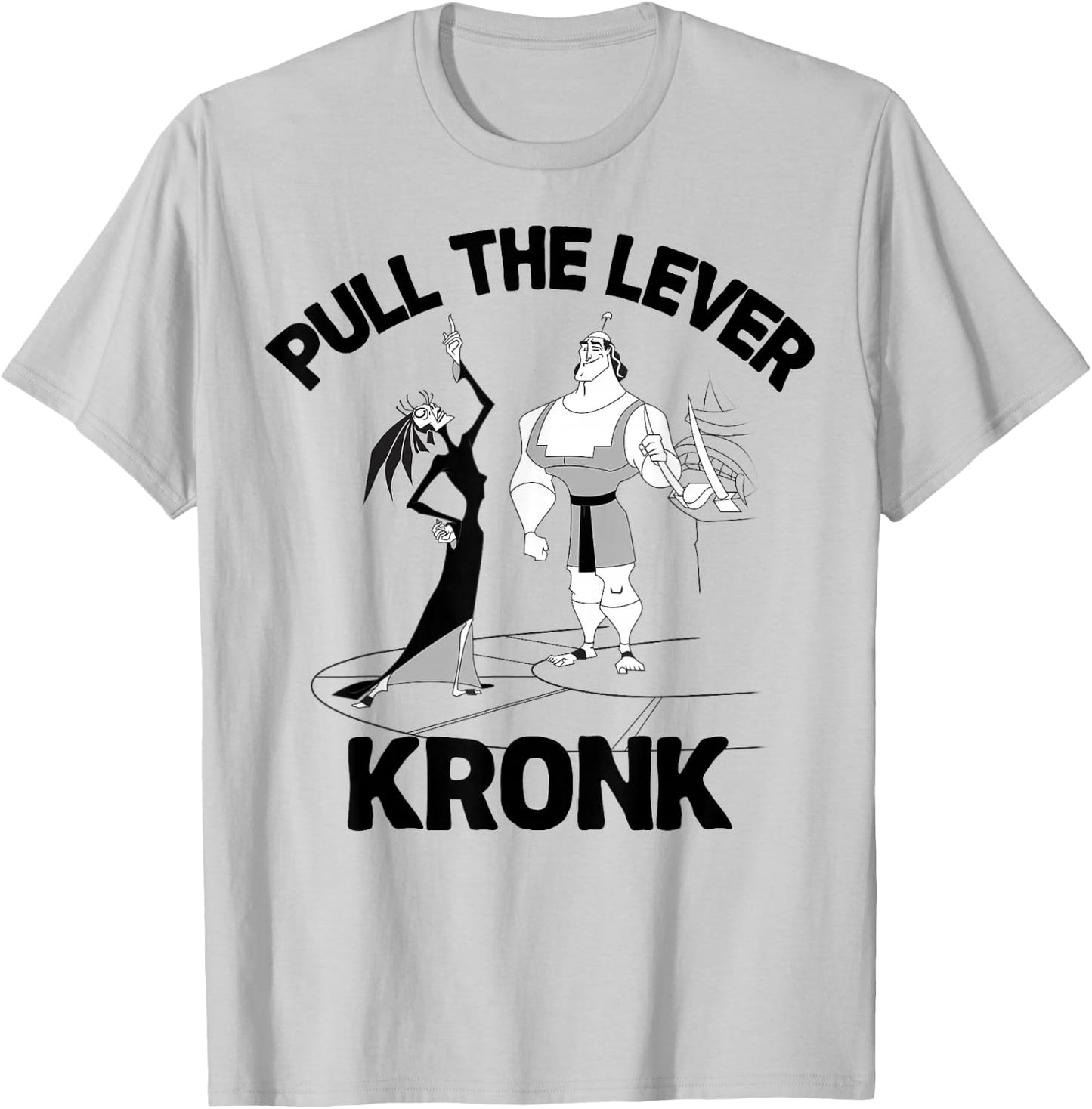 Disney Emperor's New Groove Yzma Kronk Quote Graphic T-Shirt - T-Shirt | Ash