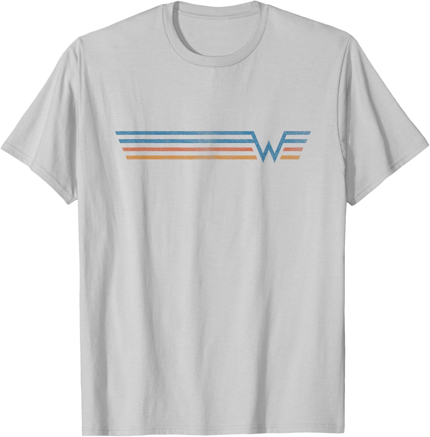 Weezer - Color Stripe T-Shirt - T-Shirt | Ash