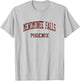 Menomonee Falls High School HS Menomonee Falls WI Vintage Sp T-Shirt - T-Shirt | Ash