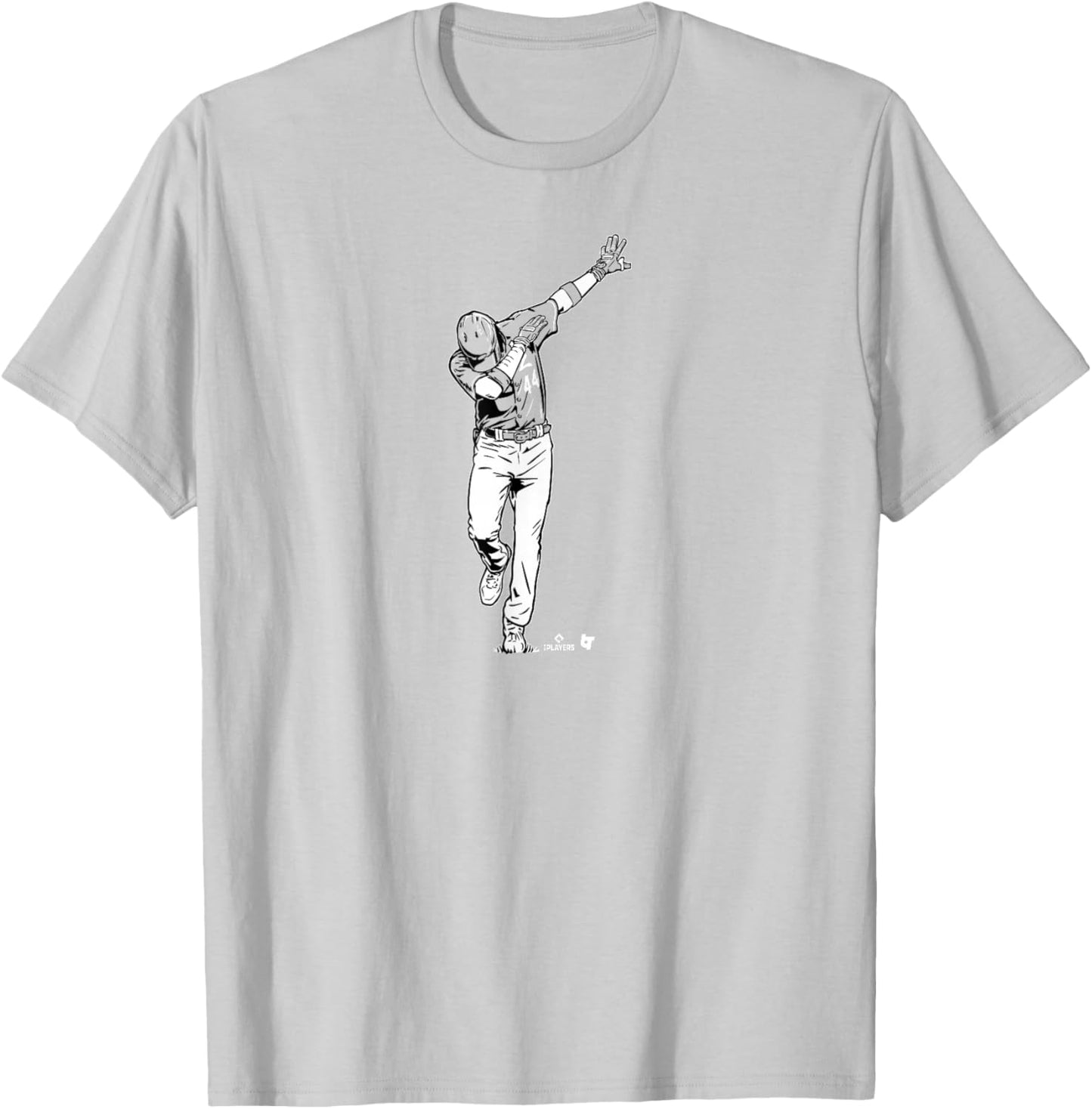 Elly De La Cruz - Home Run Dab - Cincinnati Baseball T-Shirt - T-Shirt | Ash