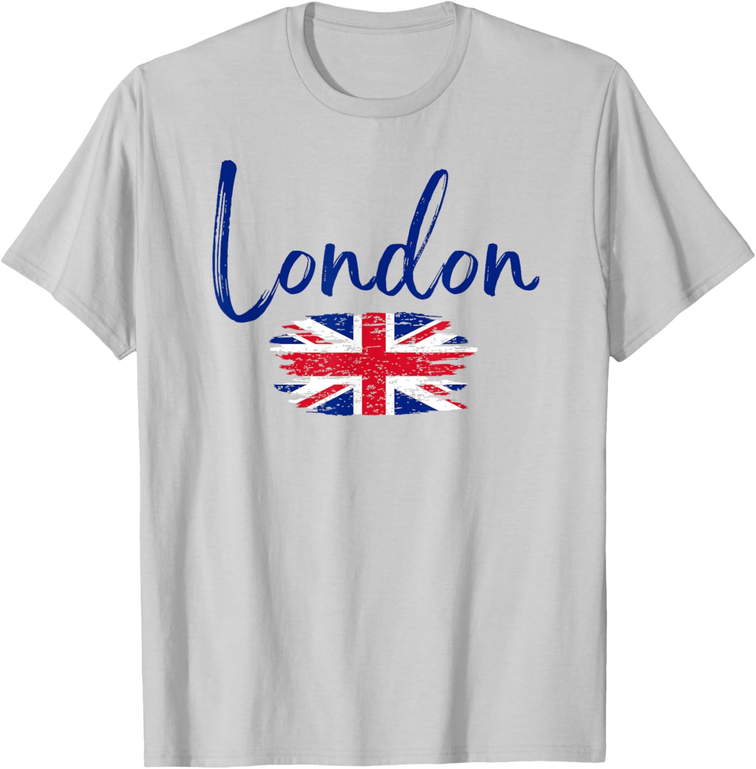Vintage London England United Kingdom Flag T-Shirt - T-Shirt | Ash