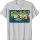 Wisconsin T-Shirt - T-Shirt | Ash