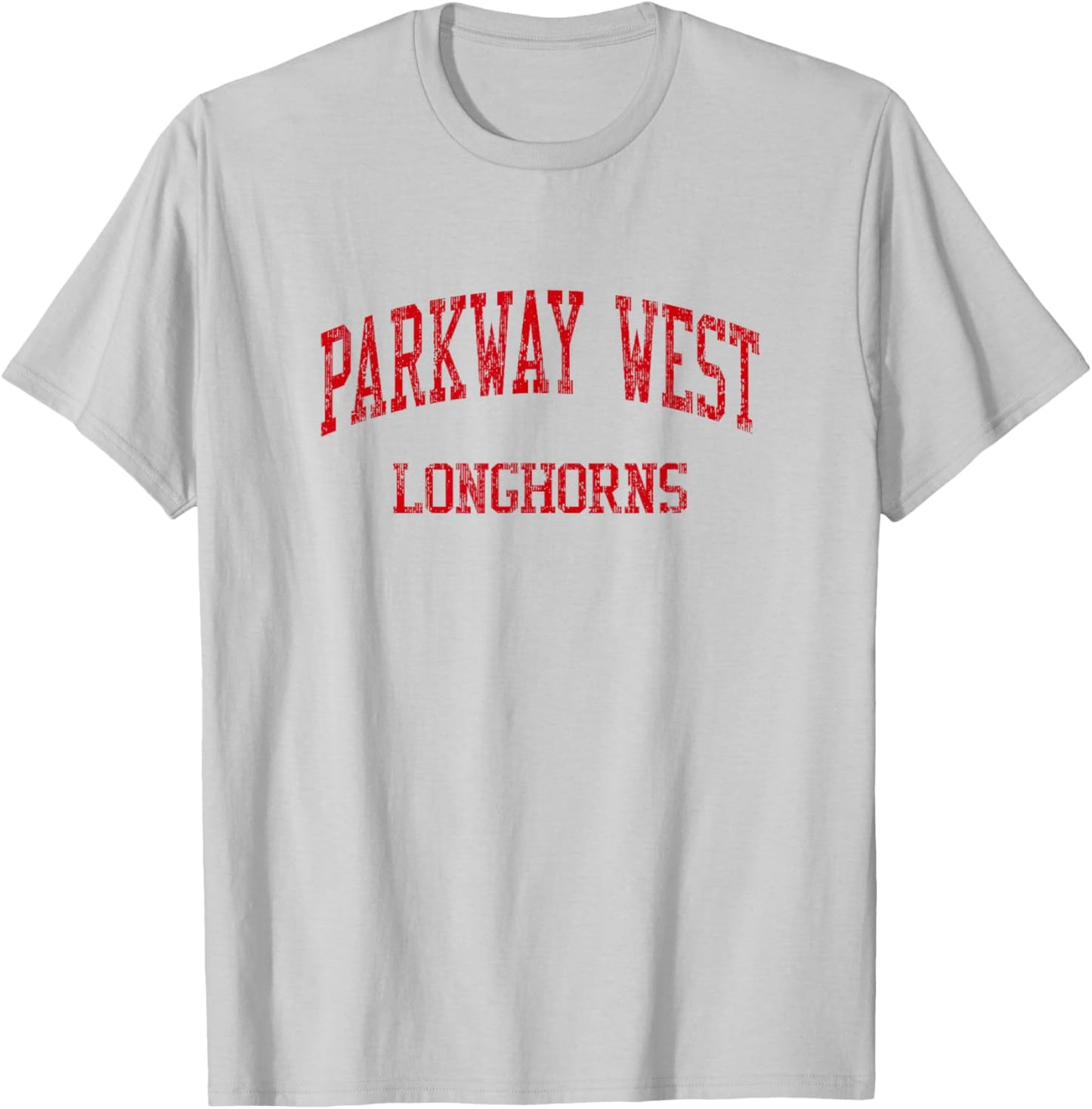 Parkway West High School HS Ballwin MO Vintage Sports T-Shirt - T-Shirt | Ash