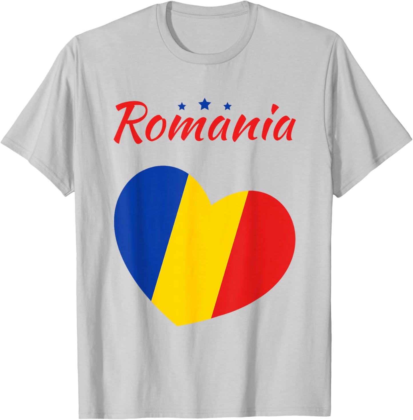 Rumänien Flagge Damen Rumänien Männer Frauen Kinder Romania T-Shirt - T-Shirt | Ash