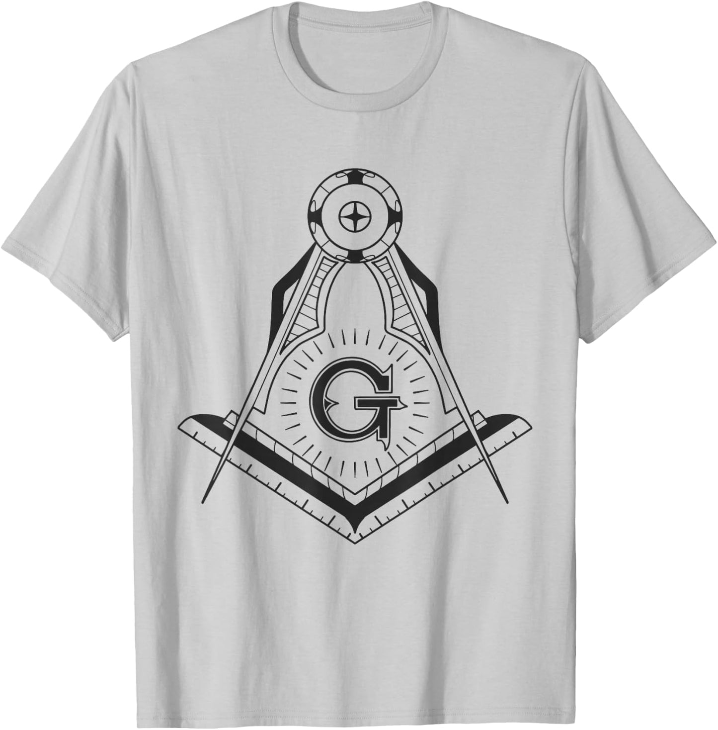 Freemason Emblem T-Shirt - T-Shirt | Ash