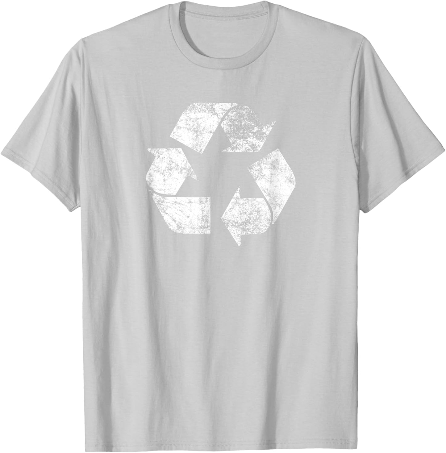 Recycle Logo T Shirt Earth Day Nature Planet Conservation T-Shirt - T-Shirt | Ash
