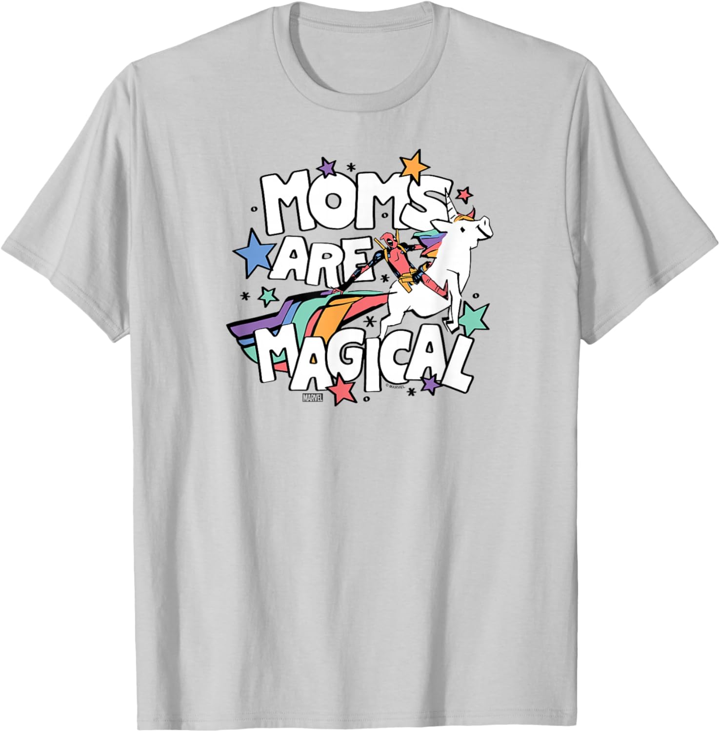 Deadpool - Moms Are Magical Mother's Day T-Shirt - T-Shirt | Ash