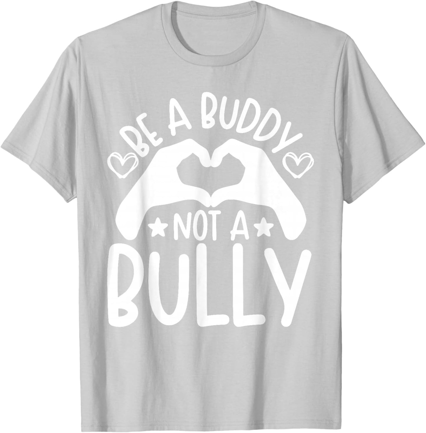 Be A Buddy Not A Bully Unity Day Orange Anti Bullying Kids T-Shirt - T-Shirt | Ash