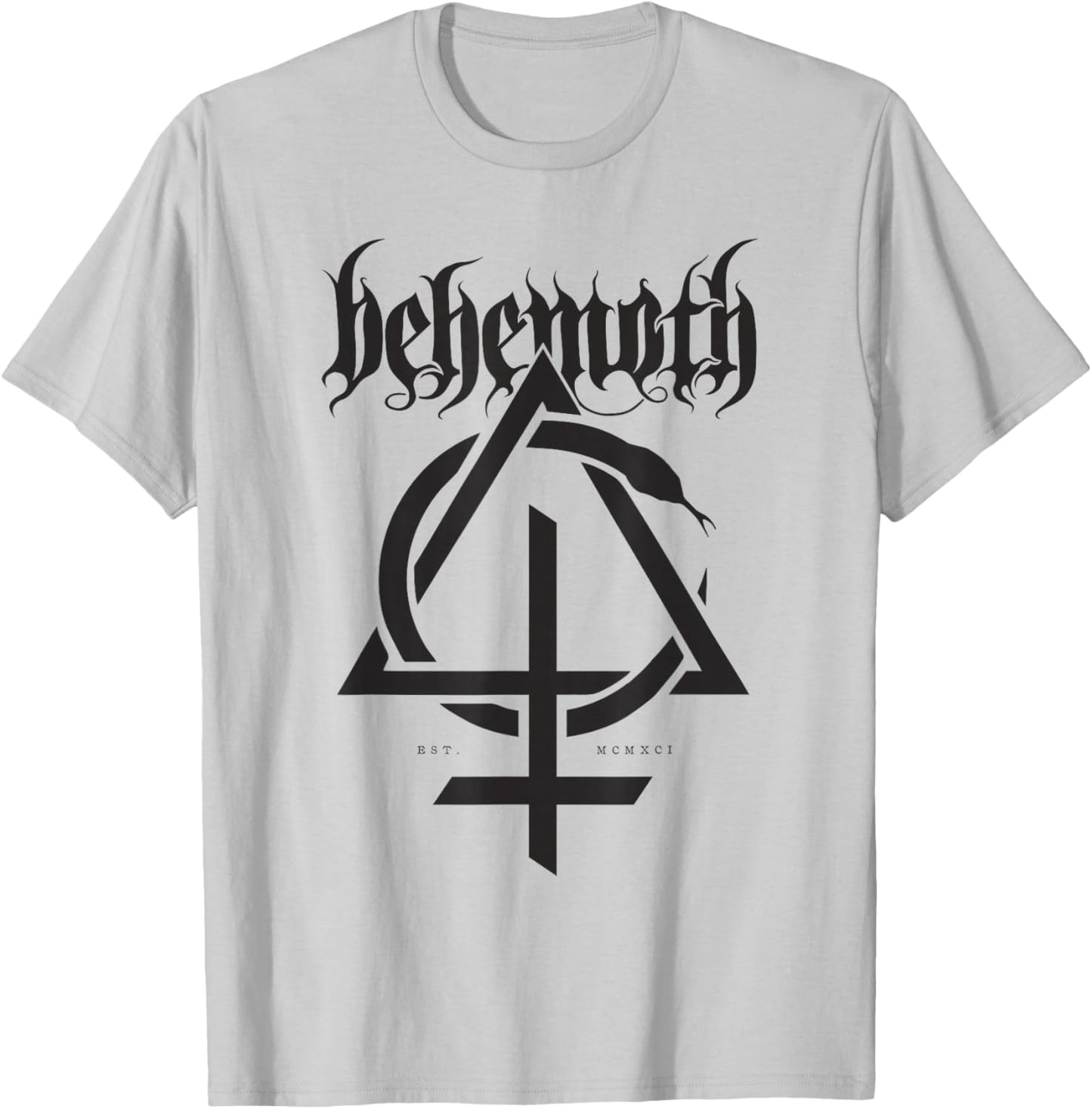 Behemoth – Opus Sigil On White T-Shirt - T-Shirt | Ash