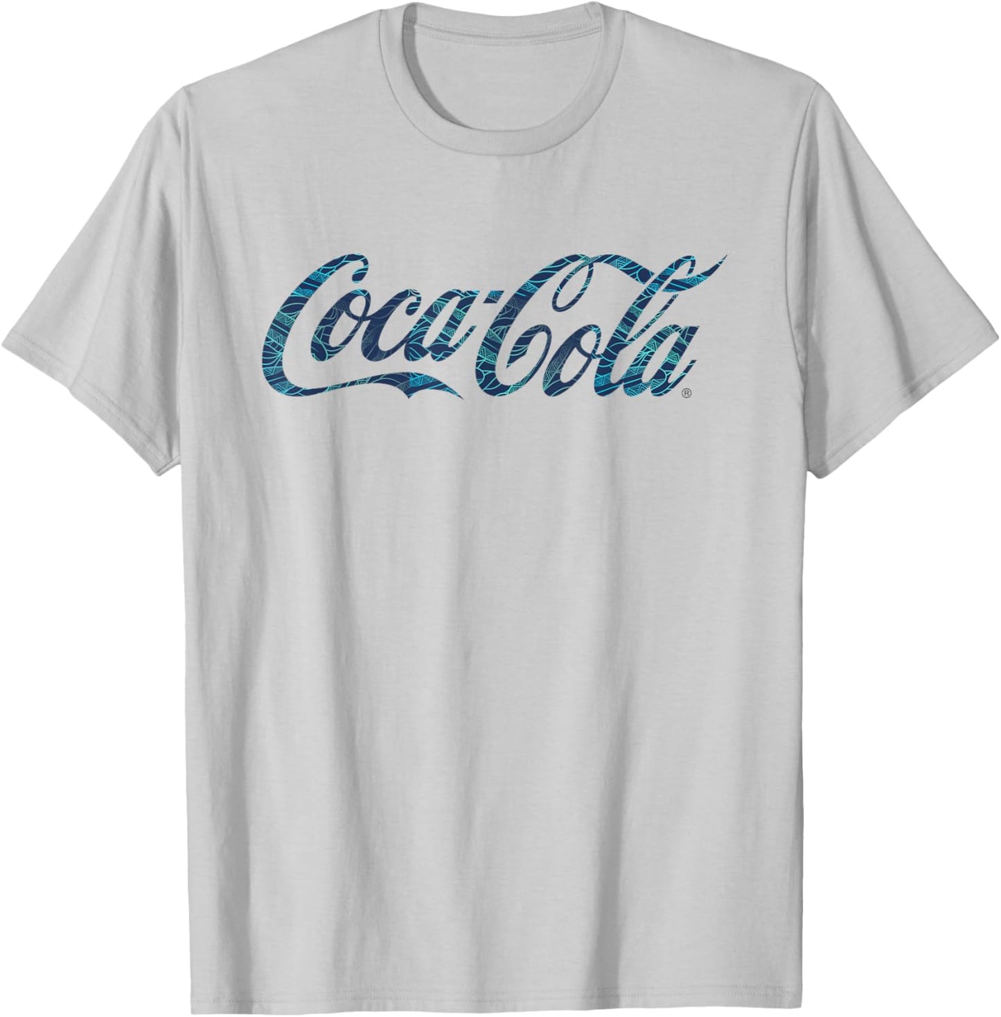 Coca Cola Hawaiian Logo T-Shirt - T-Shirt | Ash
