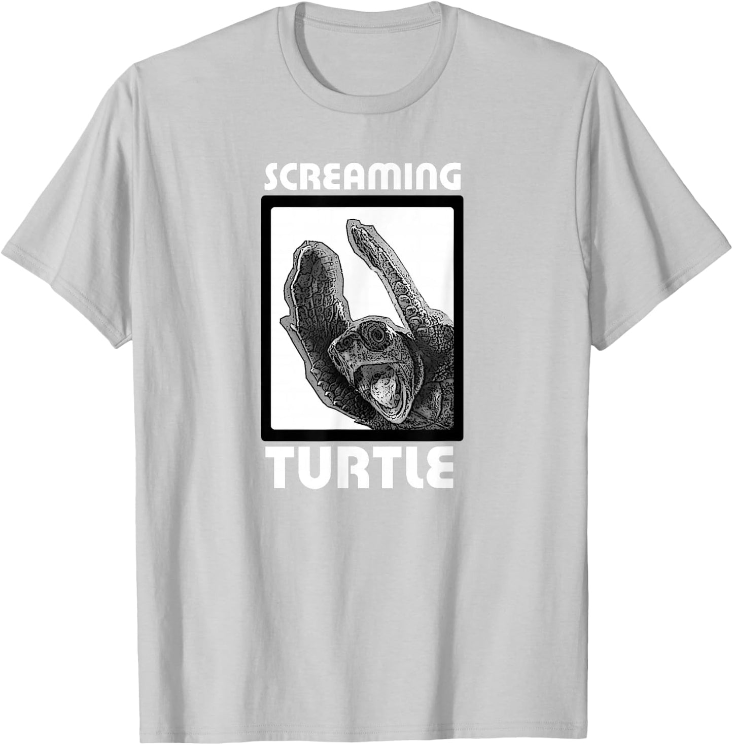 Head First: Screaming Turtle T-Shirt - T-Shirt | Ash