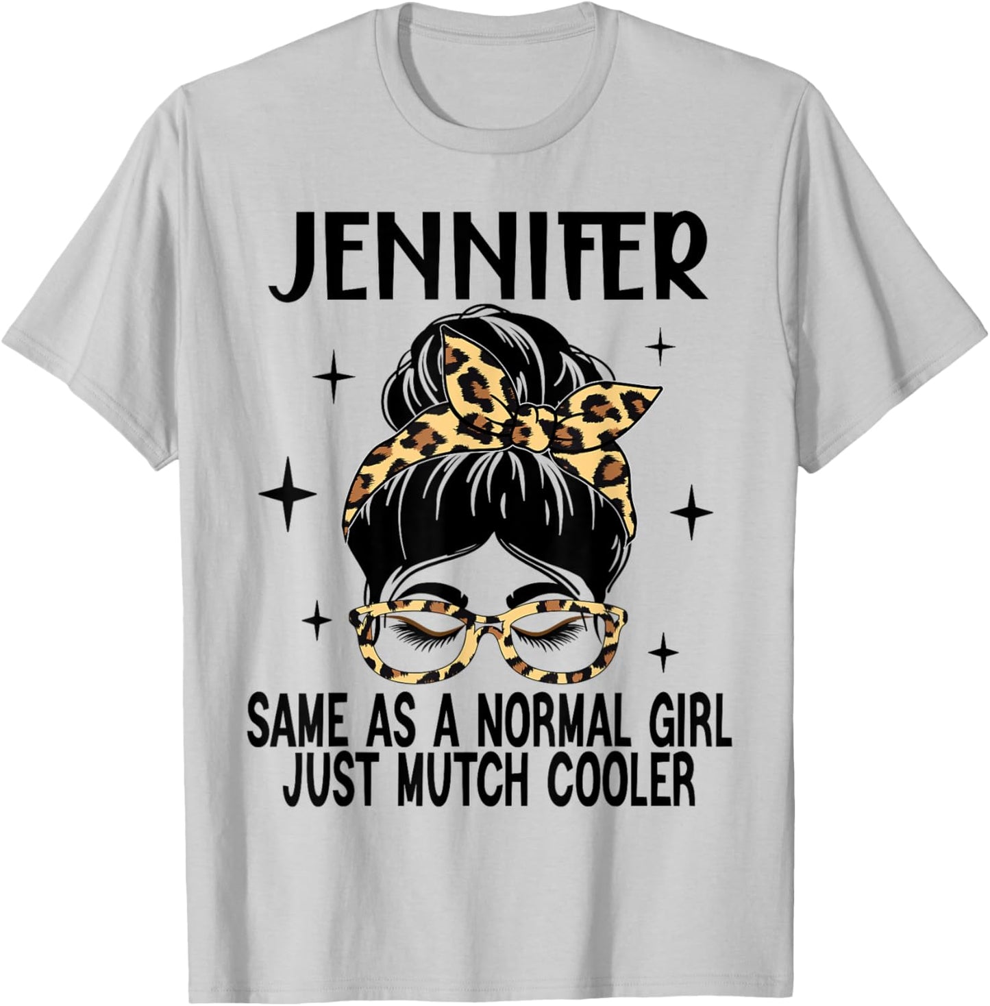 SwiftStyle Apparel JENNIFER Costume Cute Definition Personalized Name JENNIFER , Small, Grey T-Shirt - T-Shirt | Ash