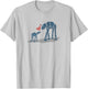 Star Wars AT-AT Mother & Son Portrait T-Shirt - T-Shirt | Ash