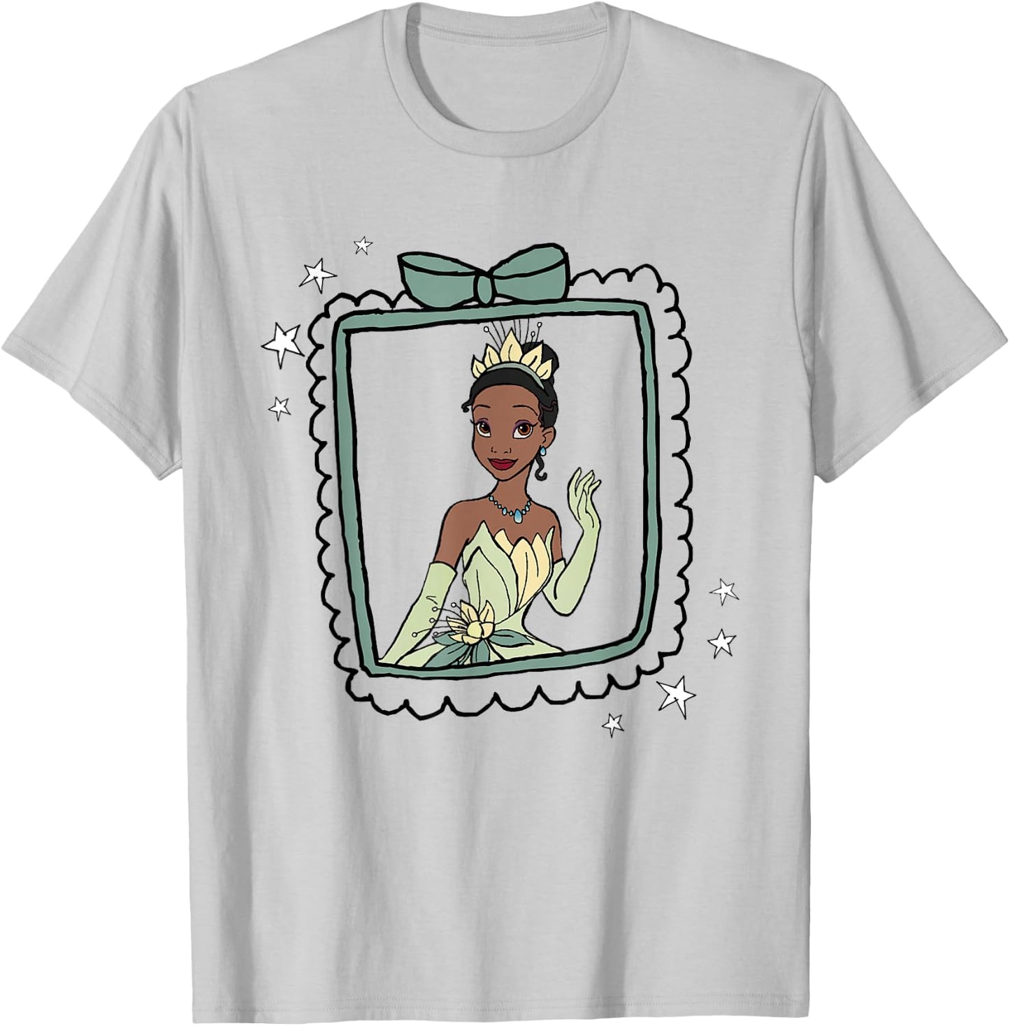 Disney The Princess and The Frog Tiana Portrait T-Shirt - T-Shirt | Ash