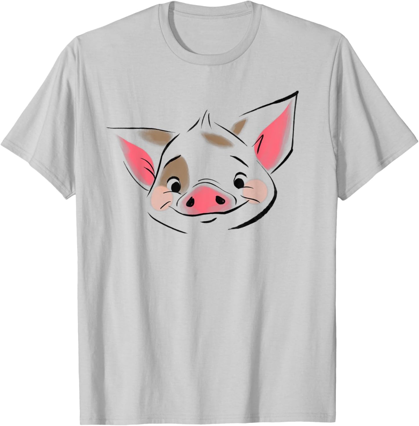 Disney Moana Pua Face T-Shirt - T-Shirt | Ash