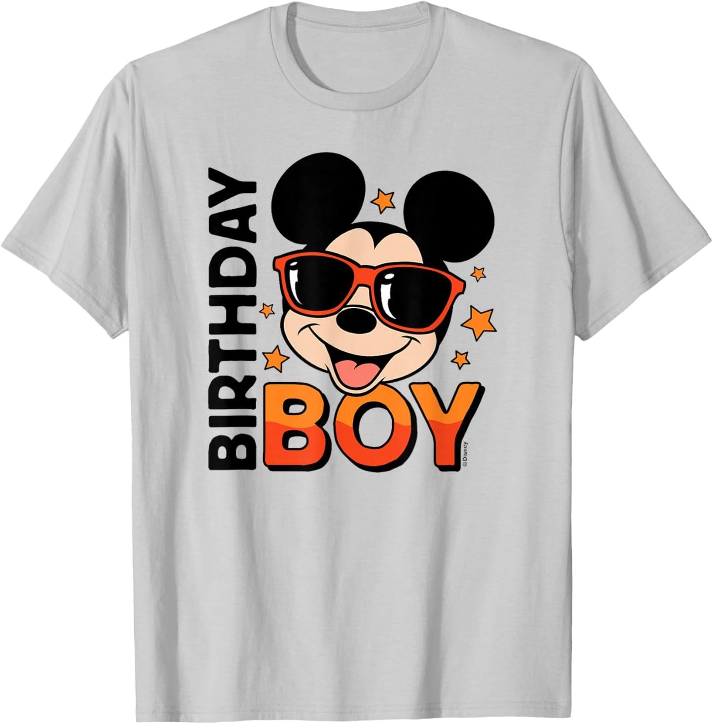 Disney - Mickey Birthday Boy T-Shirt - T-Shirt | Ash