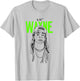 Lil Wayne Illustrated Face Logo Small T-Shirt - T-Shirt | Ash