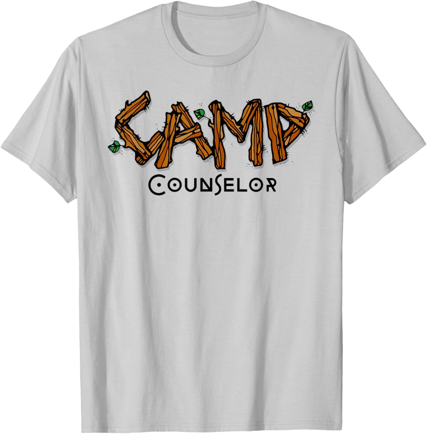 Camp Counselor - Matching Staff or Group Team Leader T-Shirt - T-Shirt | Ash