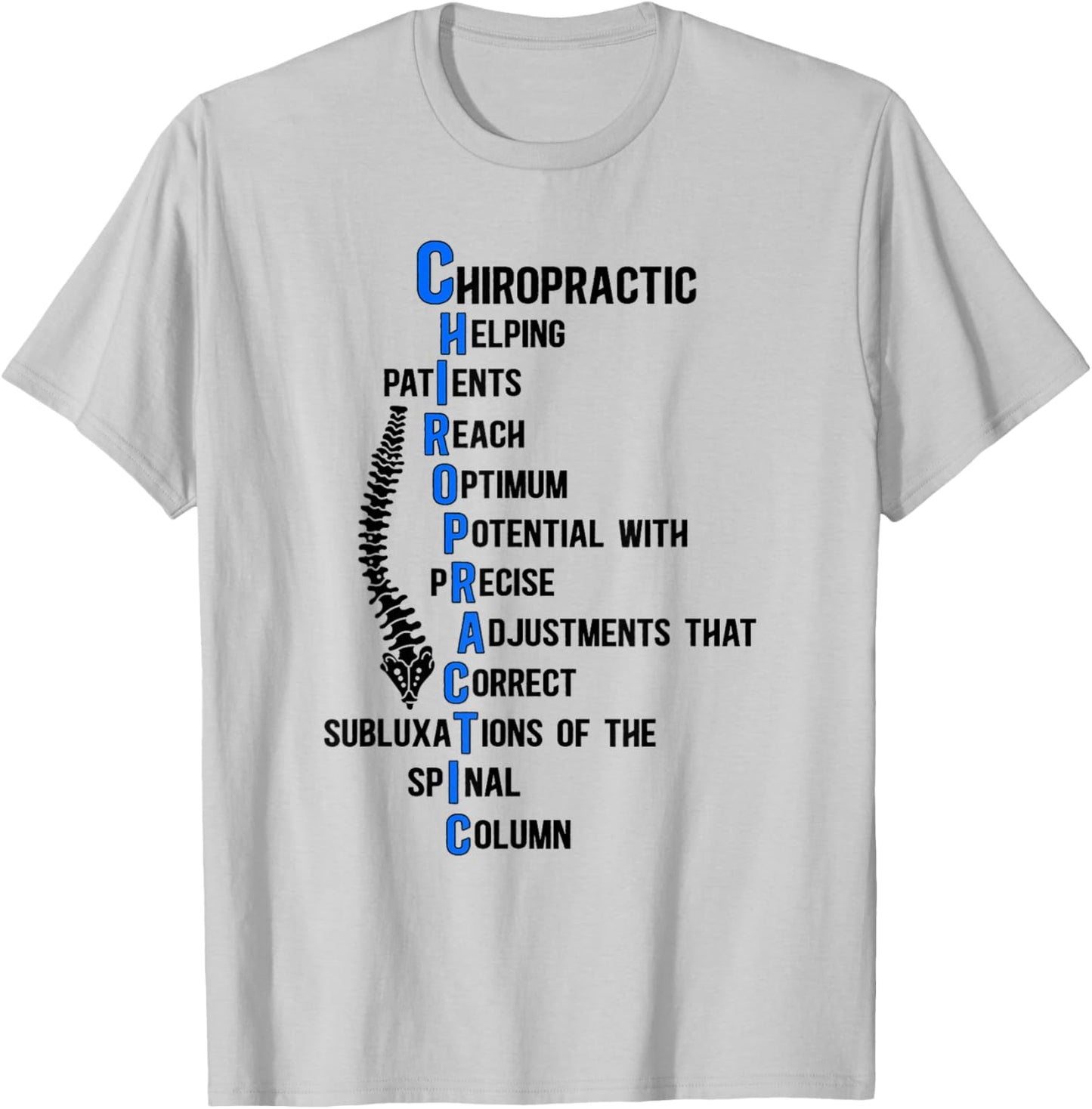 Chiropractor Appreciation Chiropractic Chiropractor T-Shirt - T-Shirt | Ash