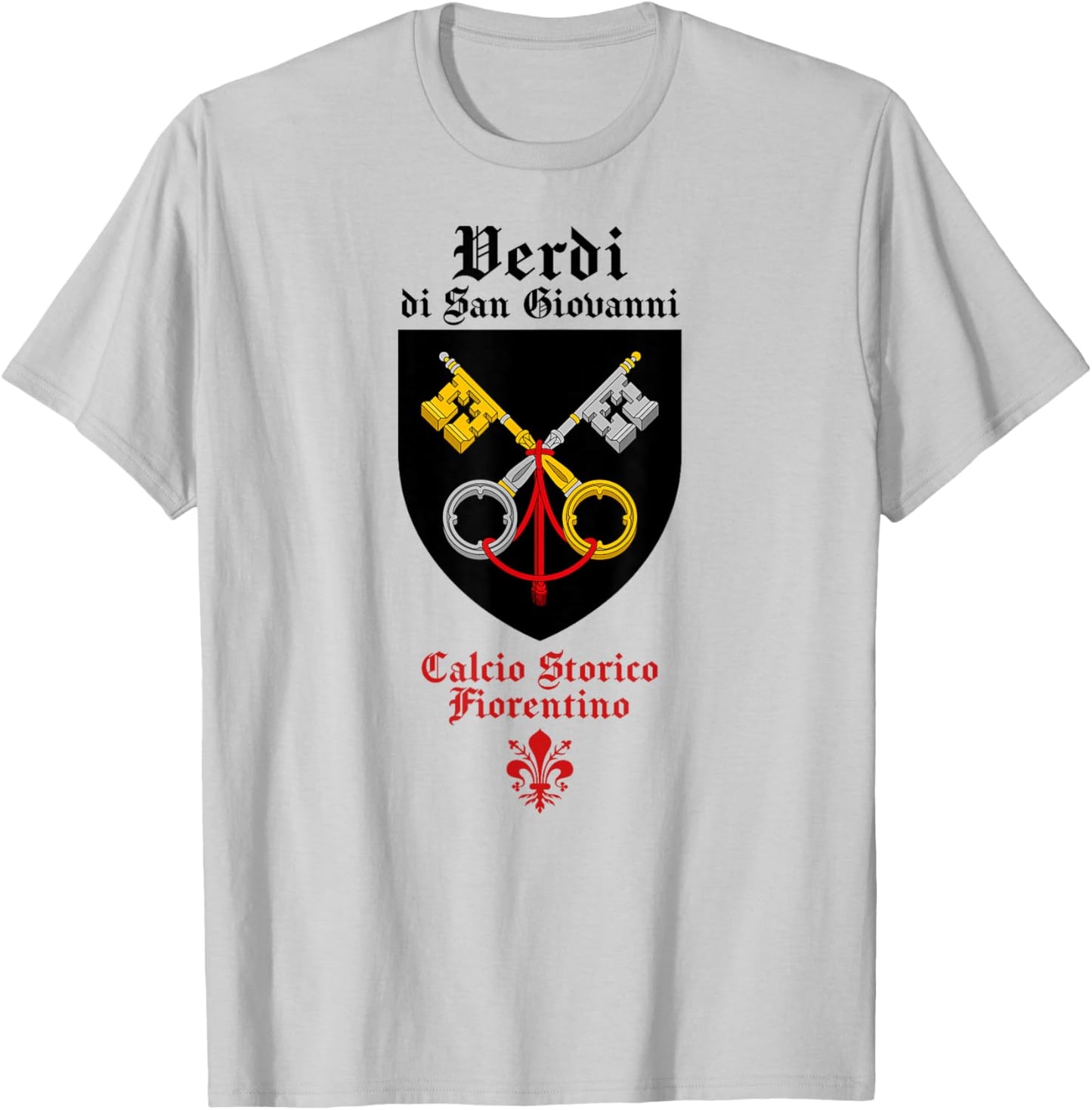Florentine football fútbol Calcio storico fiorentino Verdi T-Shirt - T-Shirt | Ash