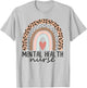 Mental Health Nurse rainbow Psych Nurse Psychiatric Nurse RN T-Shirt - T-Shirt | Ash