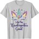 Little Miss Kindergarten Grad 2025 T-Shirt - T-Shirt | Ash