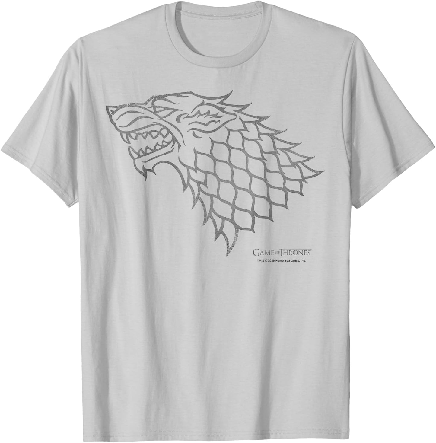 Game Of Thrones House Stark Sigil T-Shirt - T-Shirt | Ash