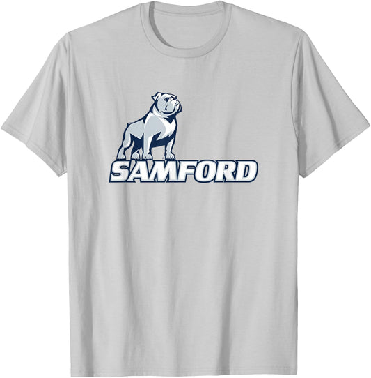Samford Bulldogs | Official NCAA University Merch | PPSAM01 T-Shirt - T-Shirt | Ash