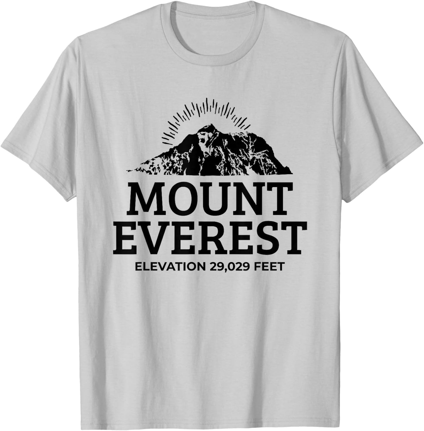 Mount Everest Shirt Rock Climbing Expedition T-Shirt - T-Shirt | Ash