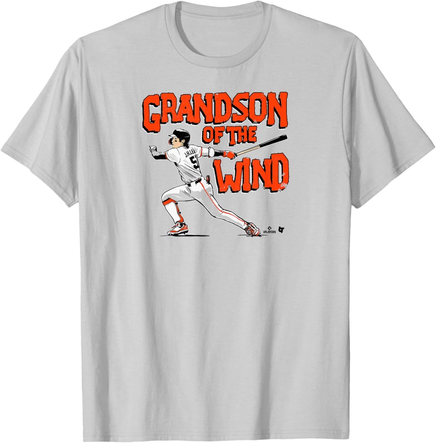 Jung-Hoo Lee - Grandson of The Wind - San Francisco Baseball T-Shirt - T-Shirt | Ash