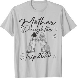 Mother Daughter Trip 2025 T-Shirt - T-Shirt | Ash
