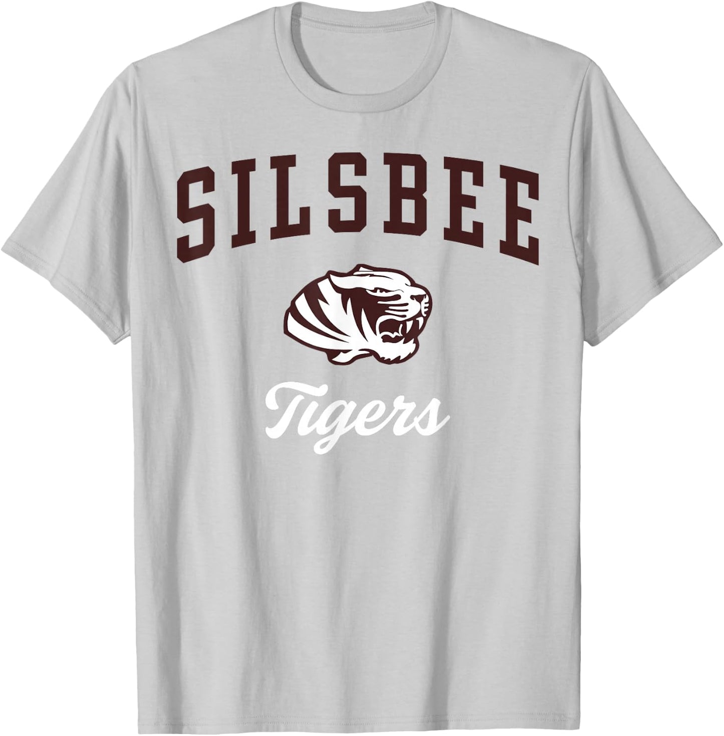 Silsbee High School Tigers C3 T-Shirt - T-Shirt | Ash