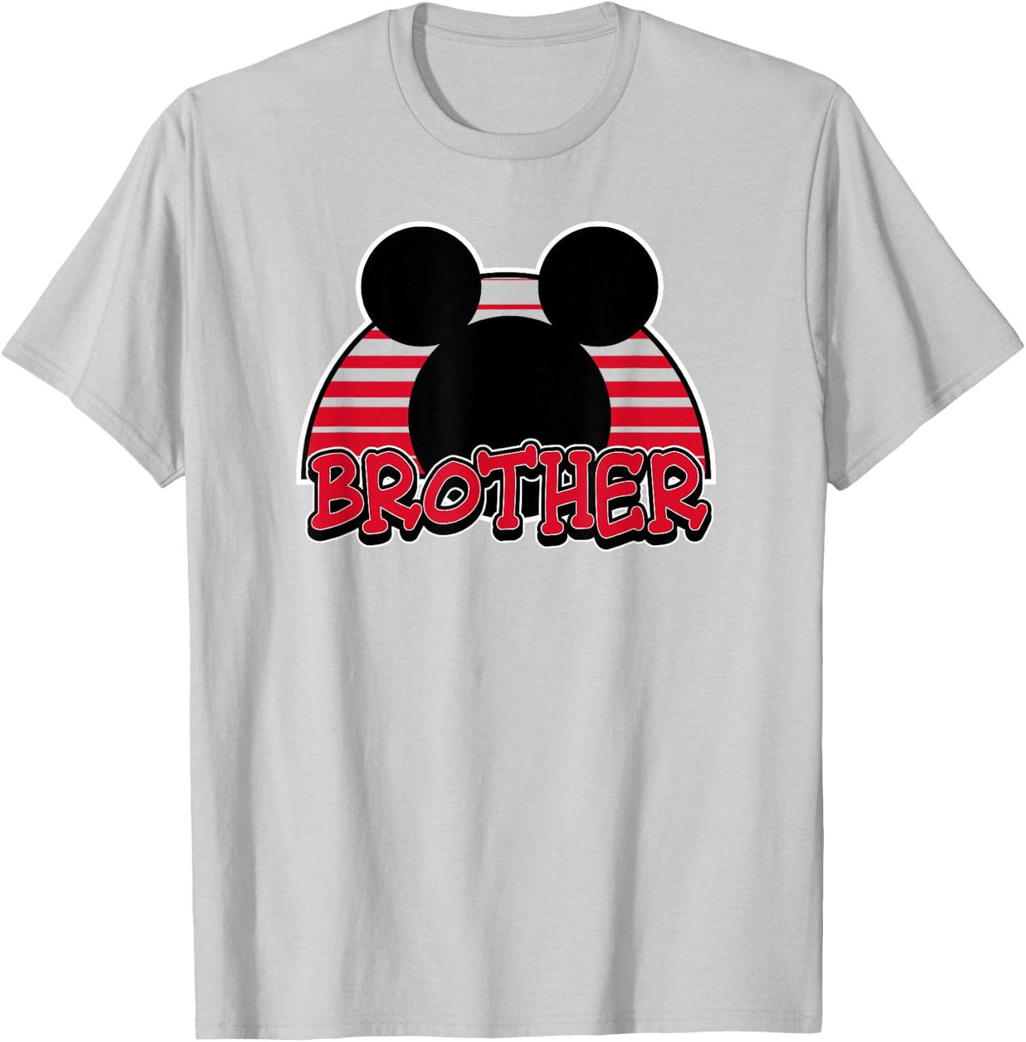 Disney - Mickey Mouse Brother T-Shirt - T-Shirt | Ash