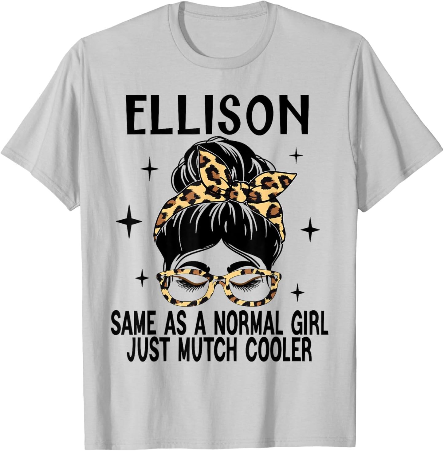 ELLISON Costume Cute Definition Personalized Name ELLISON T-Shirt - T-Shirt | Ash
