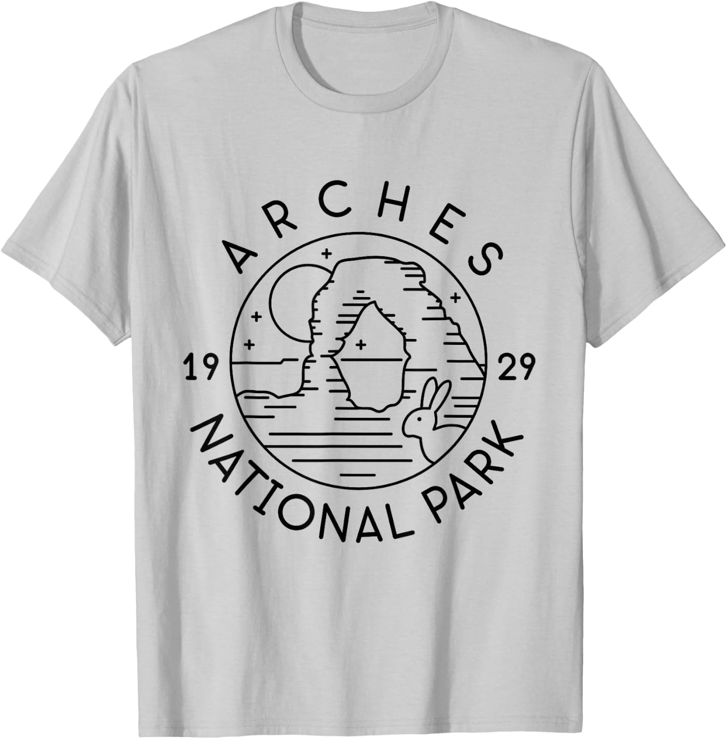 Arches National Park 1929 Moab Utah T-Shirt - T-Shirt | Ash