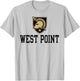 Army Black Knights Sportsmanship Officially Licensed T-Shirt - T-Shirt | Ash