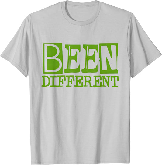 Chlorophyll Green White Color Match T-Shirt - T-Shirt | Ash