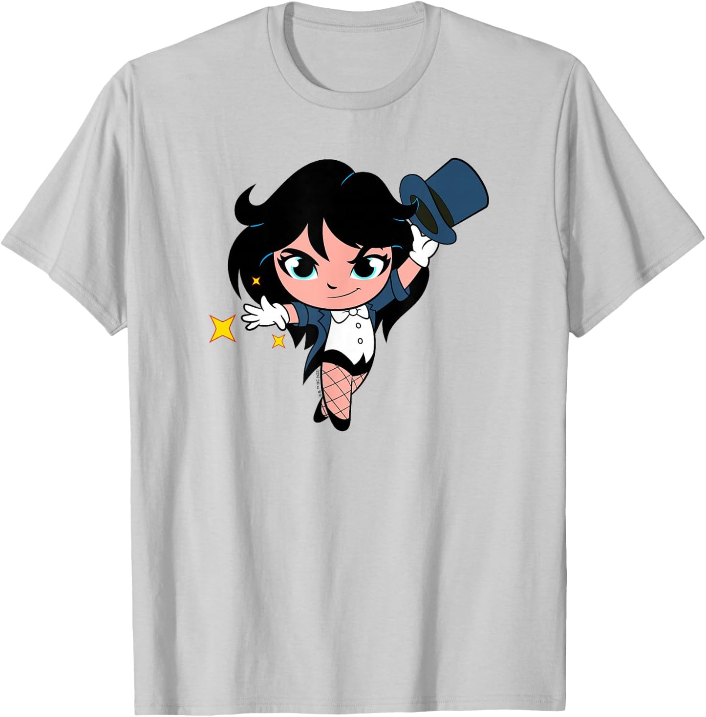 DC Super Friends Zatanna Big Sparkle Portrait T-Shirt - T-Shirt | Ash