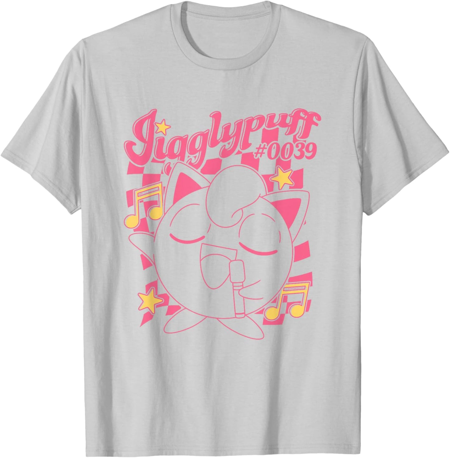 Pokémon Jigglypuff #0039 Musical Poster Retro T-Shirt - T-Shirt | Ash