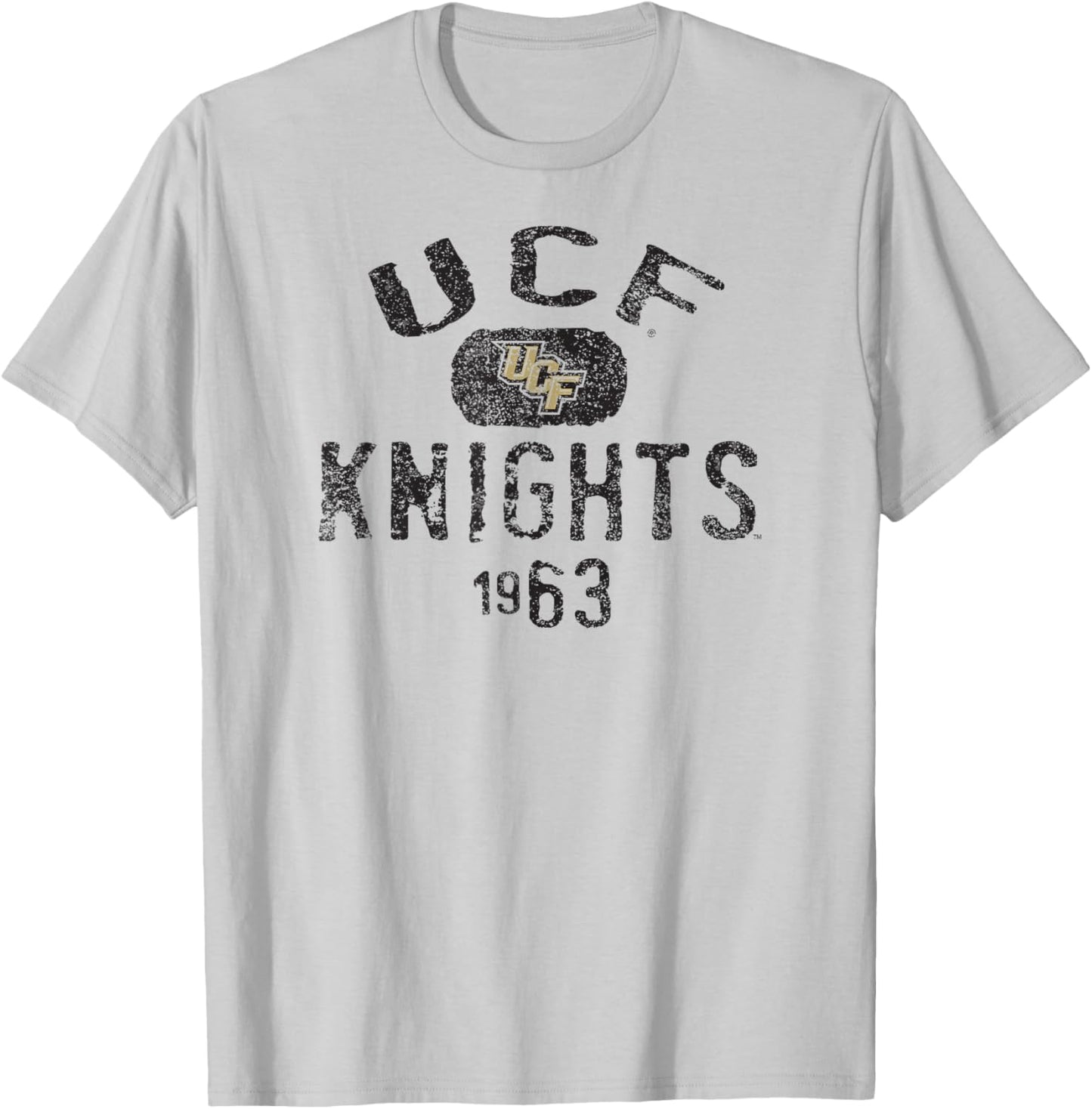 Central Florida Golden Knights 1963 Vintage White T-Shirt - T-Shirt | Ash