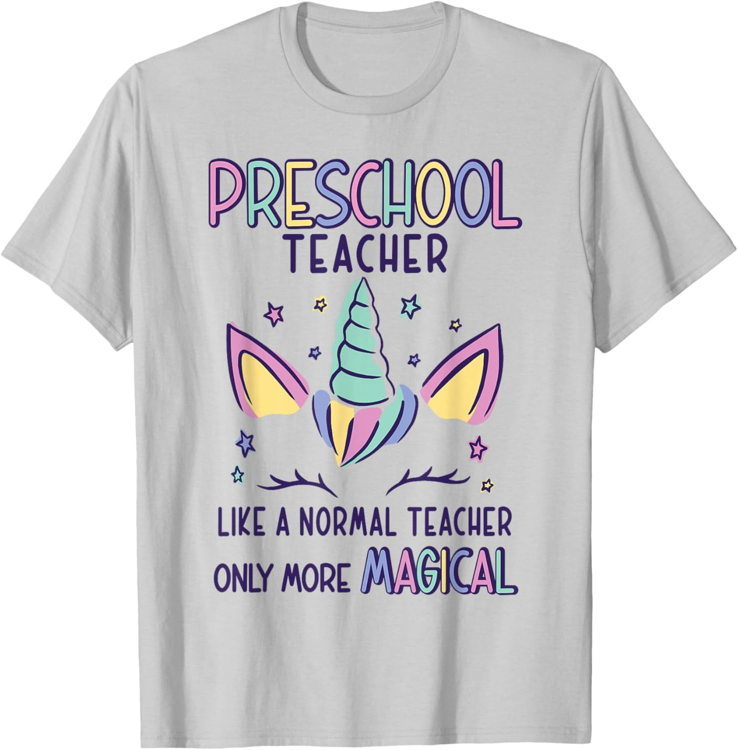 Preschool Teacher Definition T-Shirt - T-Shirt | Ash