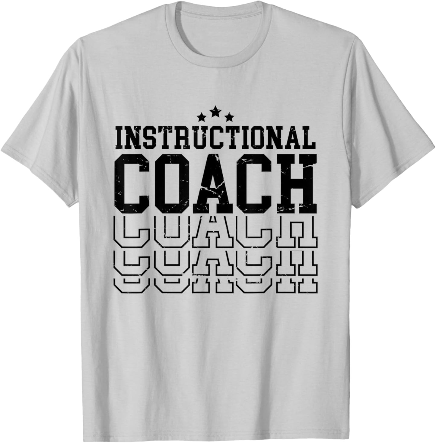 Instructional Coach Back To School Matching Group T-Shirt - T-Shirt | Ash