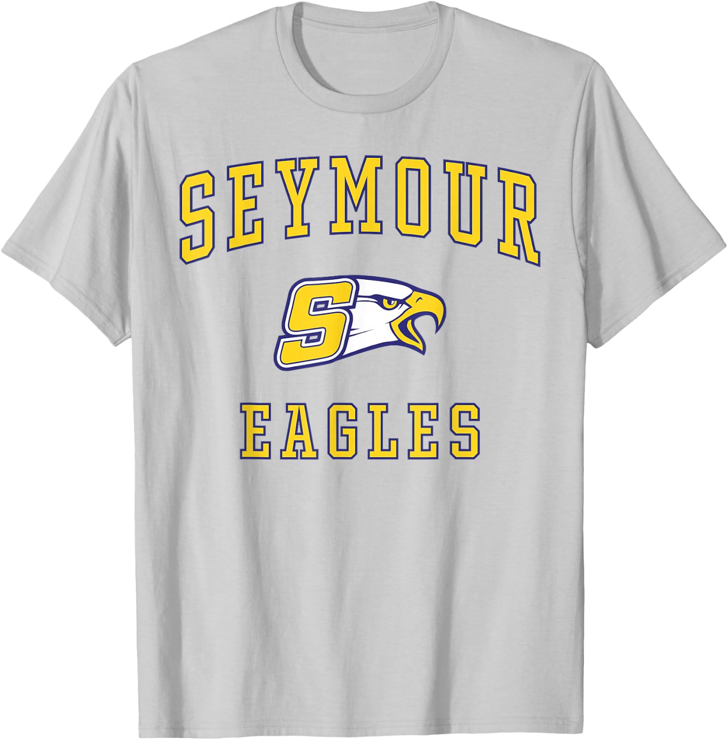 Seymour High School Eagles T-Shirt - T-Shirt | Ash