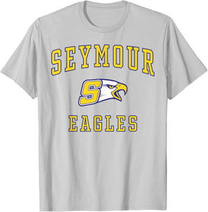 Seymour High School Eagles T-Shirt - T-Shirt | Ash