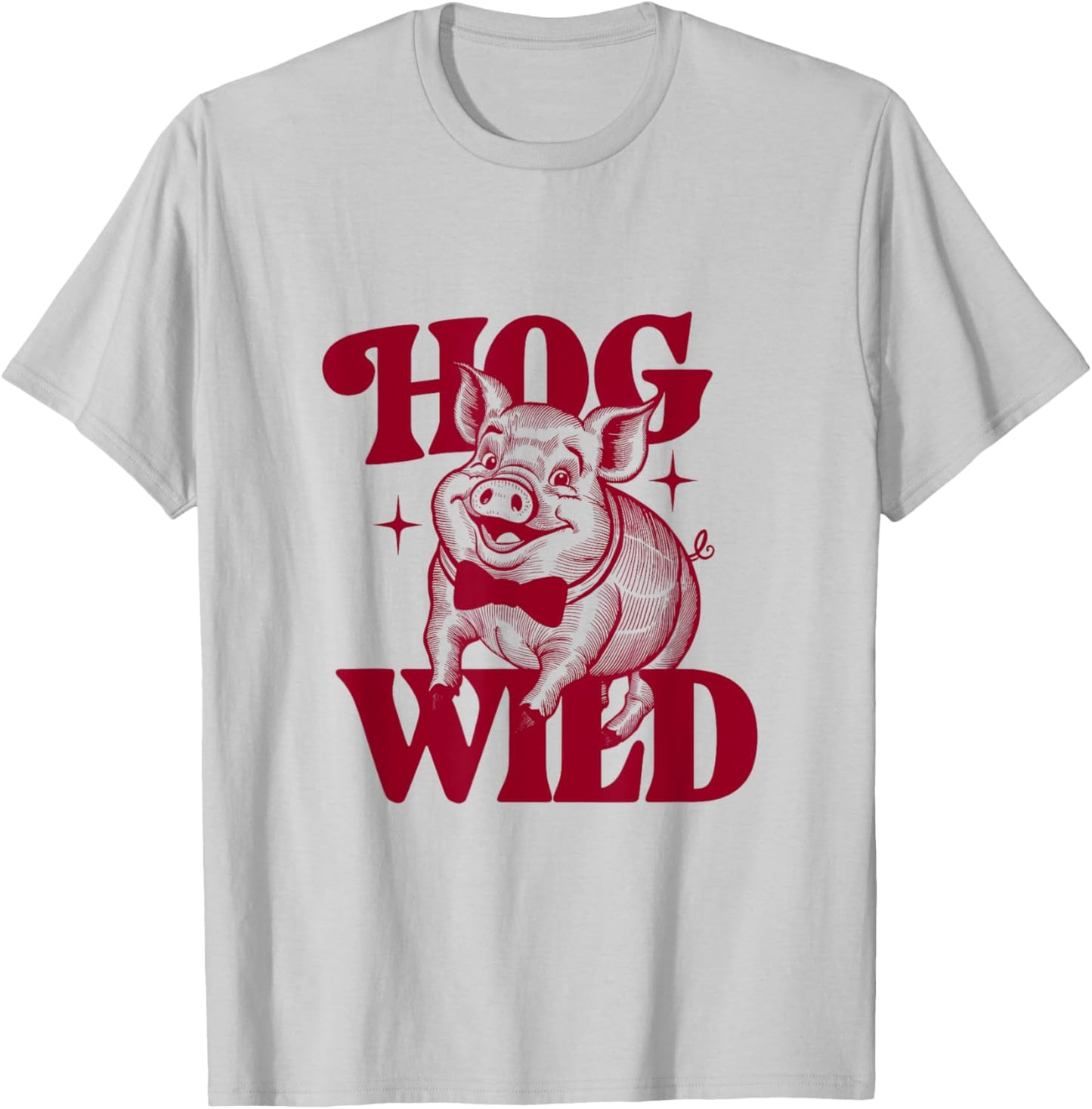 Sarcastic Pig T-Shirt - T-Shirt | Ash