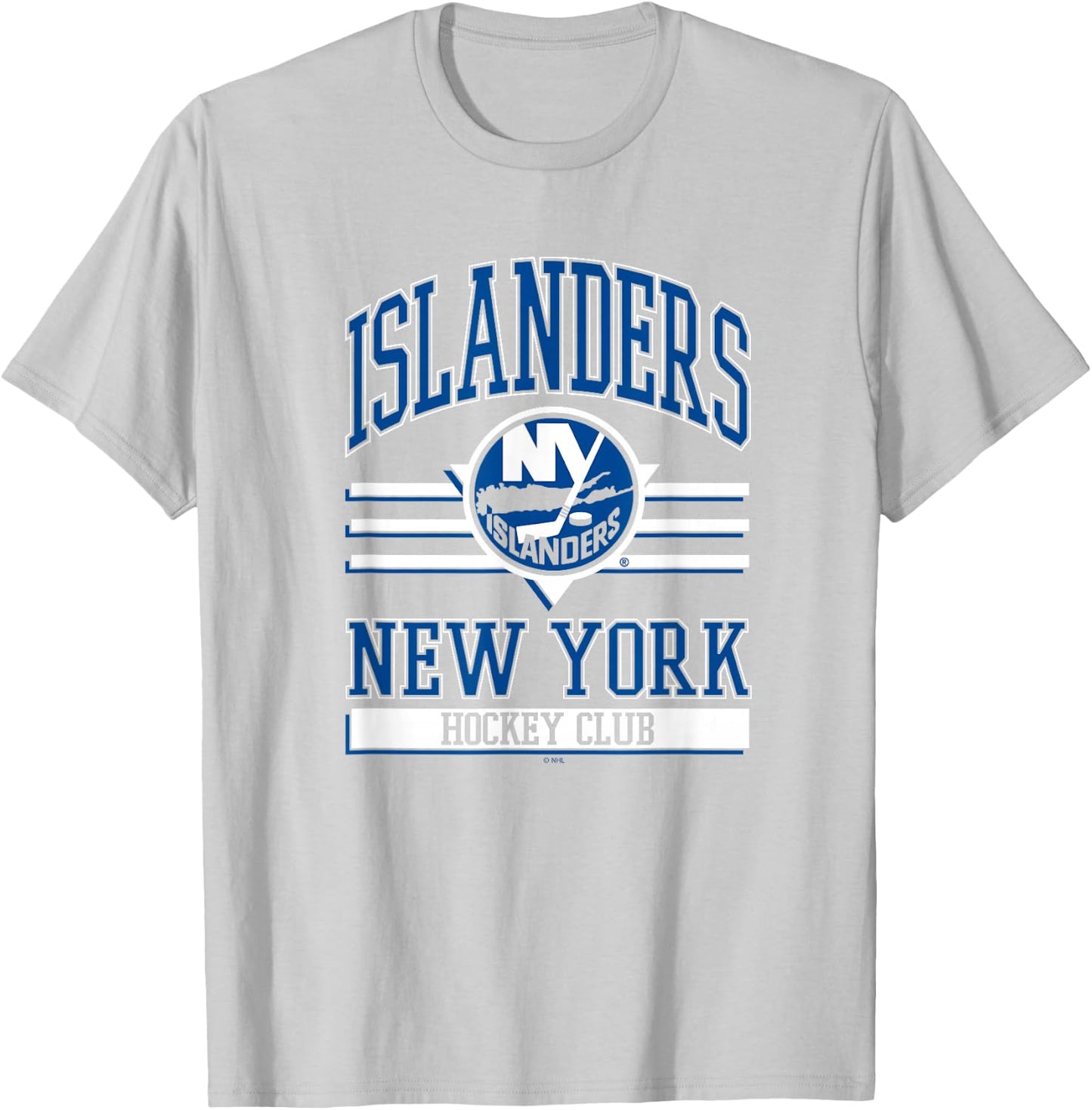 New York Islanders Hockey Club Orange Officially Licensed T-Shirt - T-Shirt | Ash