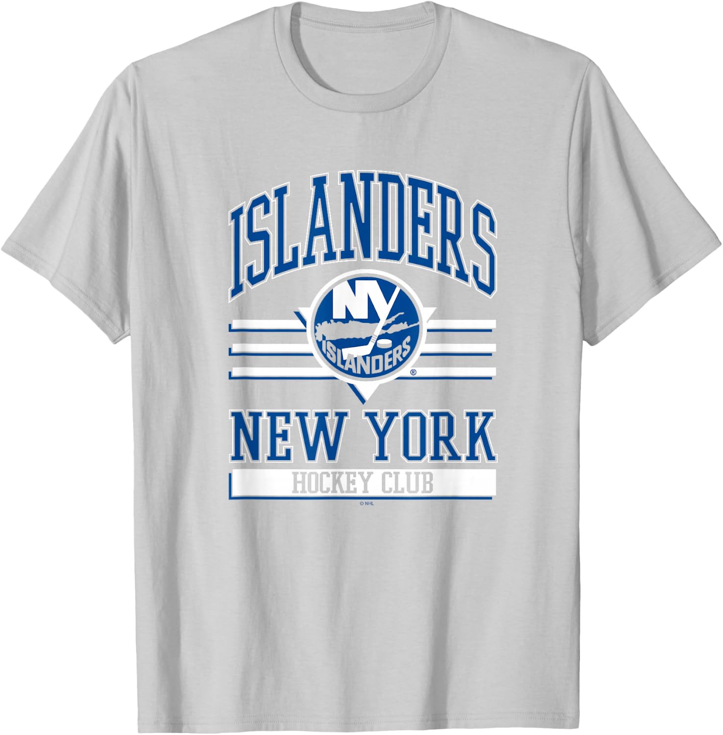 New York Islanders Hockey Club Orange Officially Licensed T-Shirt - T-Shirt | Ash