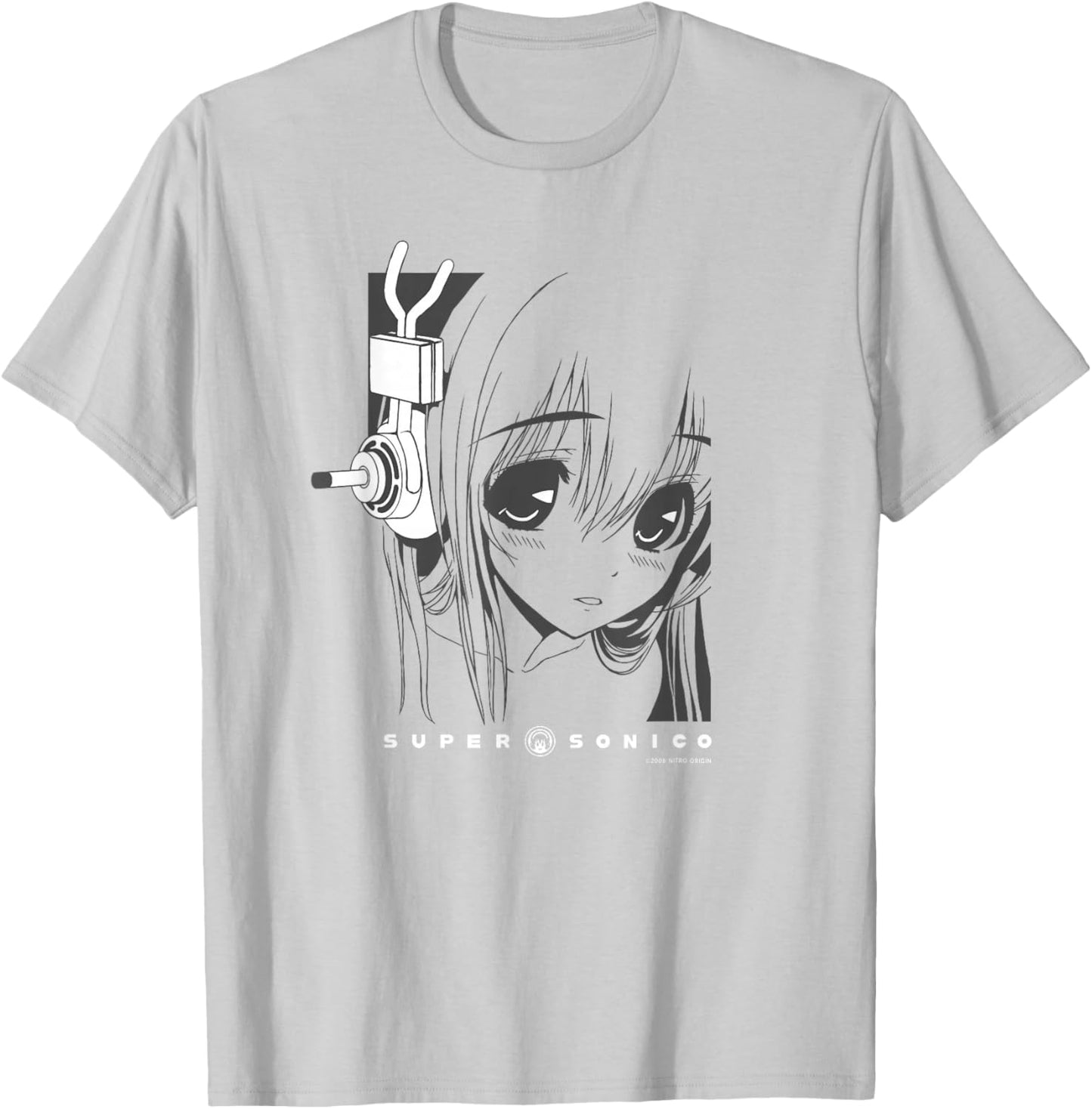 Super Sonico T-Shirt - T-Shirt | Ash