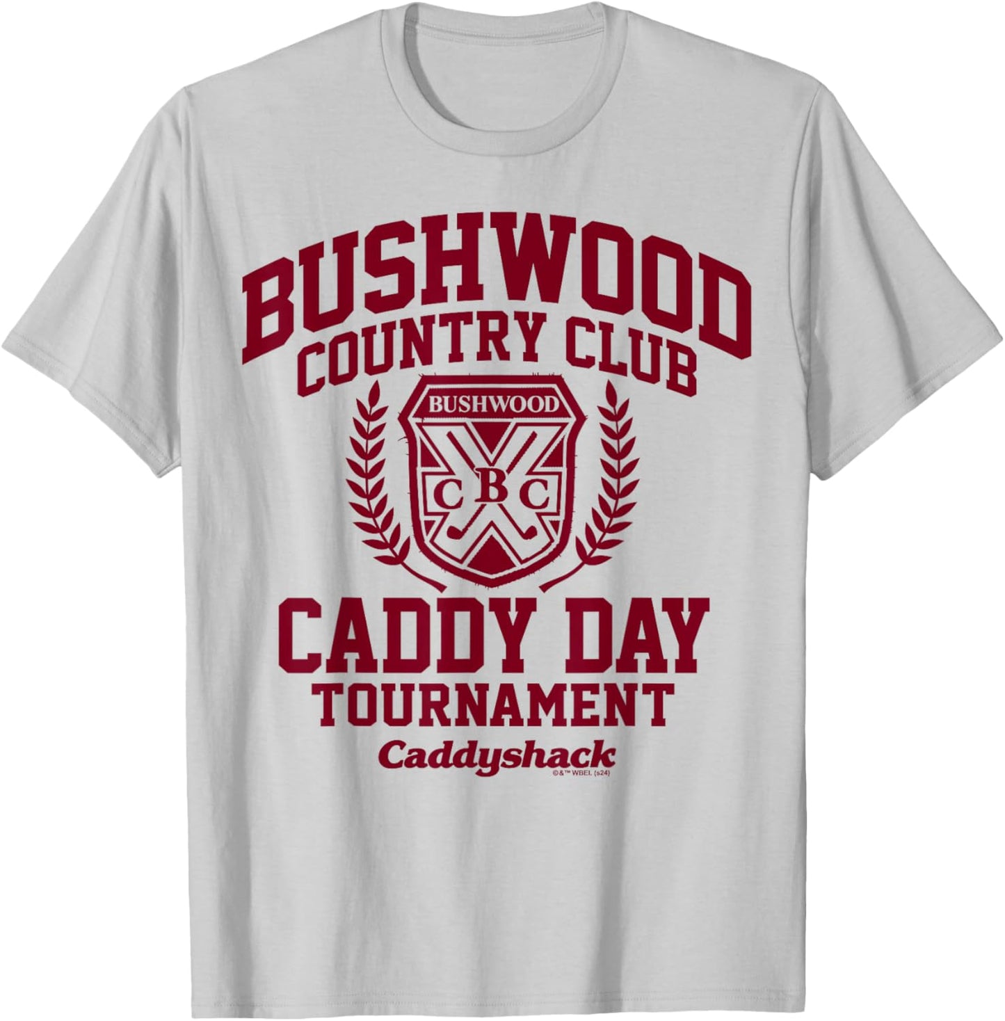 Caddyshack - Bush Wood Country Club Tournament T-Shirt - T-Shirt | Ash